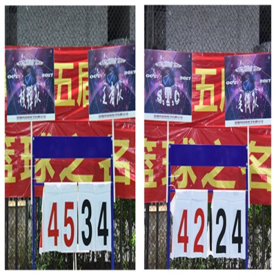 以籃球之名，投國微風采——2017年第五屆“國微杯”籃球友誼賽開幕