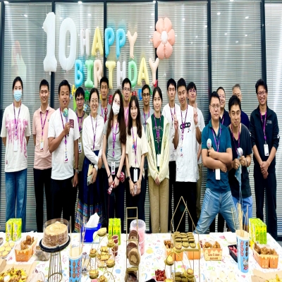 歲月秋高，重陽同慶——國微電子10月份員工生日會